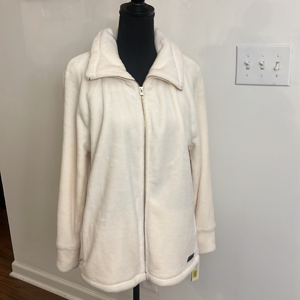 NWT Calvin Klein Performance Full Zip Fleece Jacket- Sz. Large - Picture 8 of 10